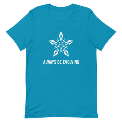 Always Be Evolving Logo Short-Sleeve Unisex T-Shirt