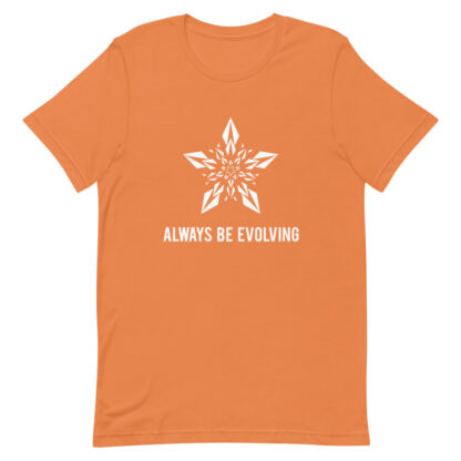 Always Be Evolving Logo Short-Sleeve Unisex T-Shirt - Image 4