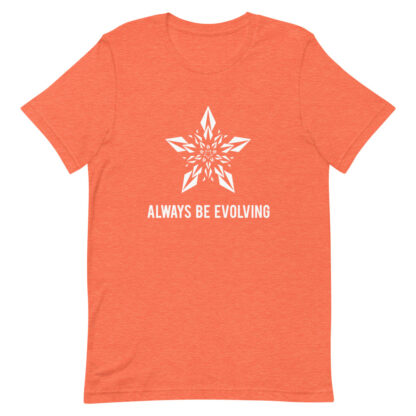 Always Be Evolving Logo Short-Sleeve Unisex T-Shirt - Image 3