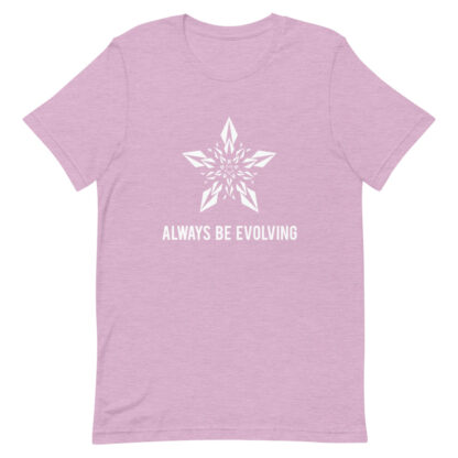 Always Be Evolving Logo Short-Sleeve Unisex T-Shirt - Image 7