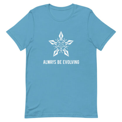 Always Be Evolving Logo Short-Sleeve Unisex T-Shirt - Image 5