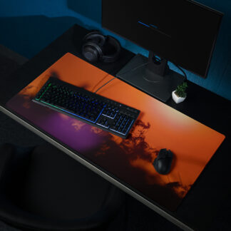 Sunset Lens Flare Gaming mouse pad
