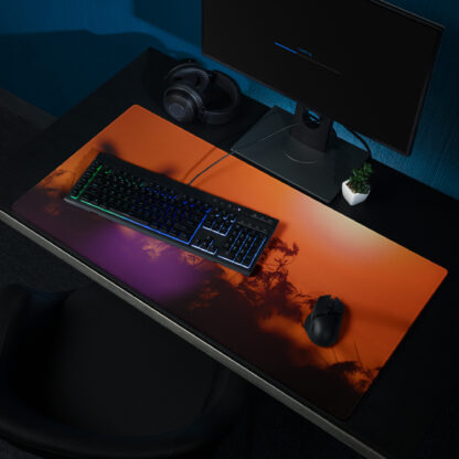 Sunset Lens Flare Gaming mouse pad