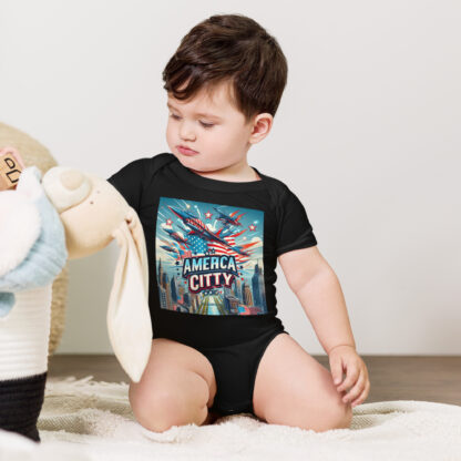 America City 1 Baby short sleeve one piece - Image 2