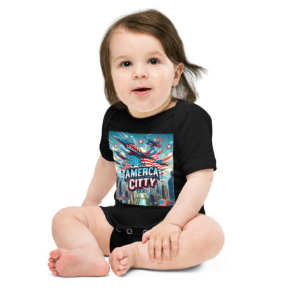 America City 1 Baby short sleeve one piece - Image 3