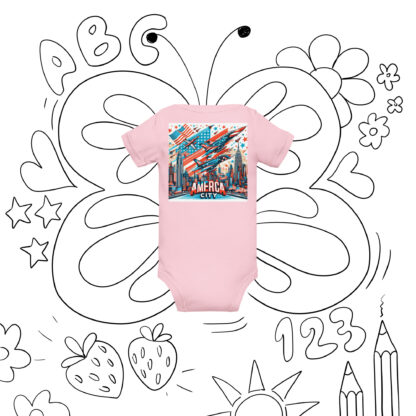 America City 1 Baby short sleeve one piece - Image 6