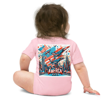 America City 1 Baby short sleeve one piece - Image 7