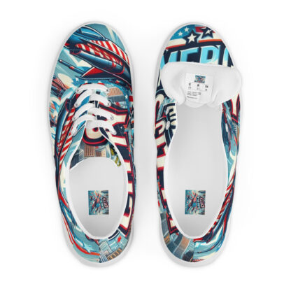America City - Men’s lace-up canvas shoes - Image 6