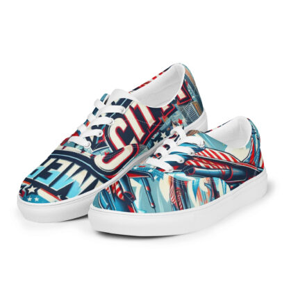 America City - Men’s lace-up canvas shoes - Image 2