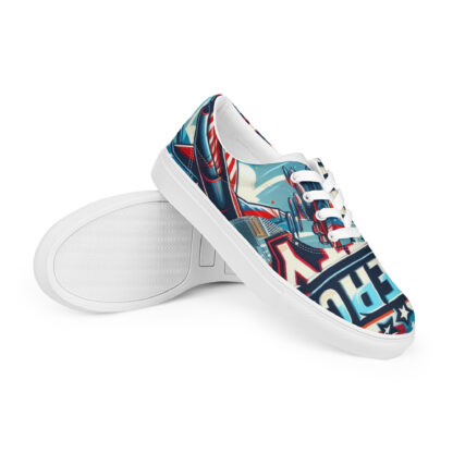 America City - Men’s lace-up canvas shoes - Image 3