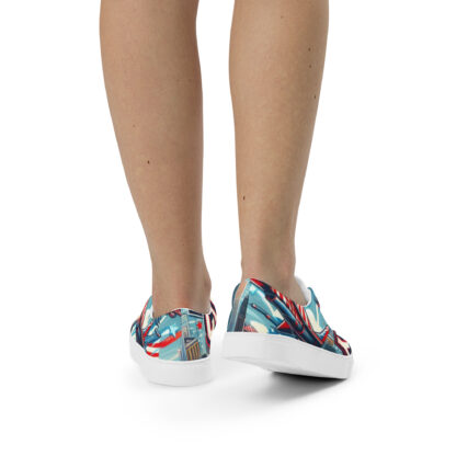 America City 1 - Women’s lace-up canvas shoes - Image 3