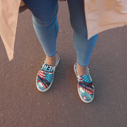 America City 1 - Women’s slip-on canvas shoes - Image 4