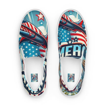 America City 1 - Women’s slip-on canvas shoes - Image 6